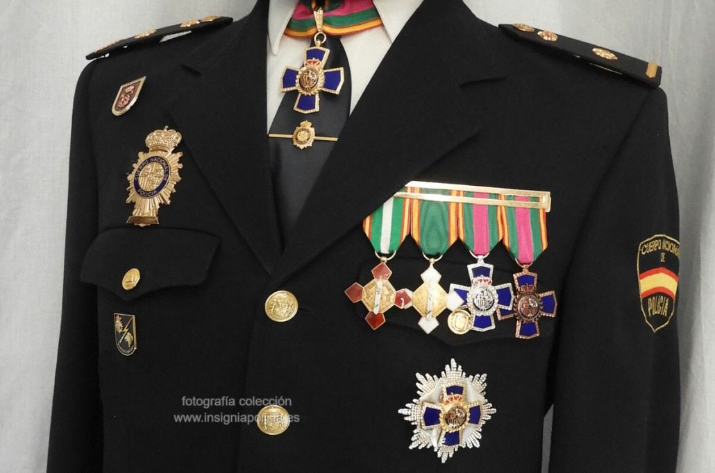 medallas policiales